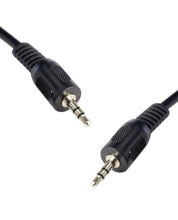 8Ware 2m 3.5mm Jack Stereo Audio Input Extension Cable Male to Male Auxiliary Cord for Headphone iPhone iPad CD Players Stereo Speakers PC/TV Tuner - Leader Electronics