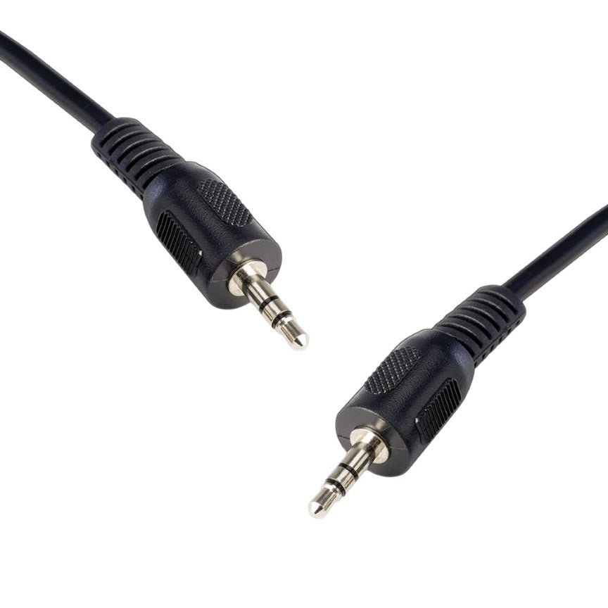 8Ware 2m 3.5mm Jack Stereo Audio Input Extension Cable Male to Male Auxiliary Cord for Headphone iPhone iPad CD Players Stereo Speakers PC/TV Tuner - Leader Electronics