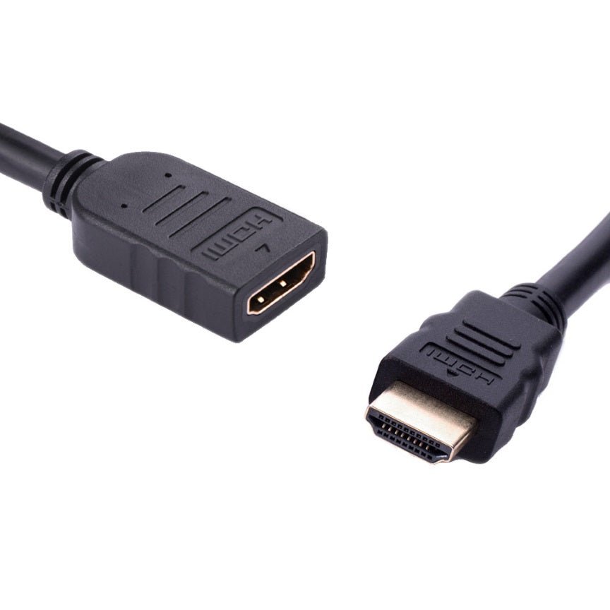 8Ware 2m HDMI Extension Cable Male to Female High Speed 4K*2K@30Hz 30AWG Extender Adapter PC Computer Smart Set-Top Box DVD Player PS3/4 TV Projector - Leader Electronics