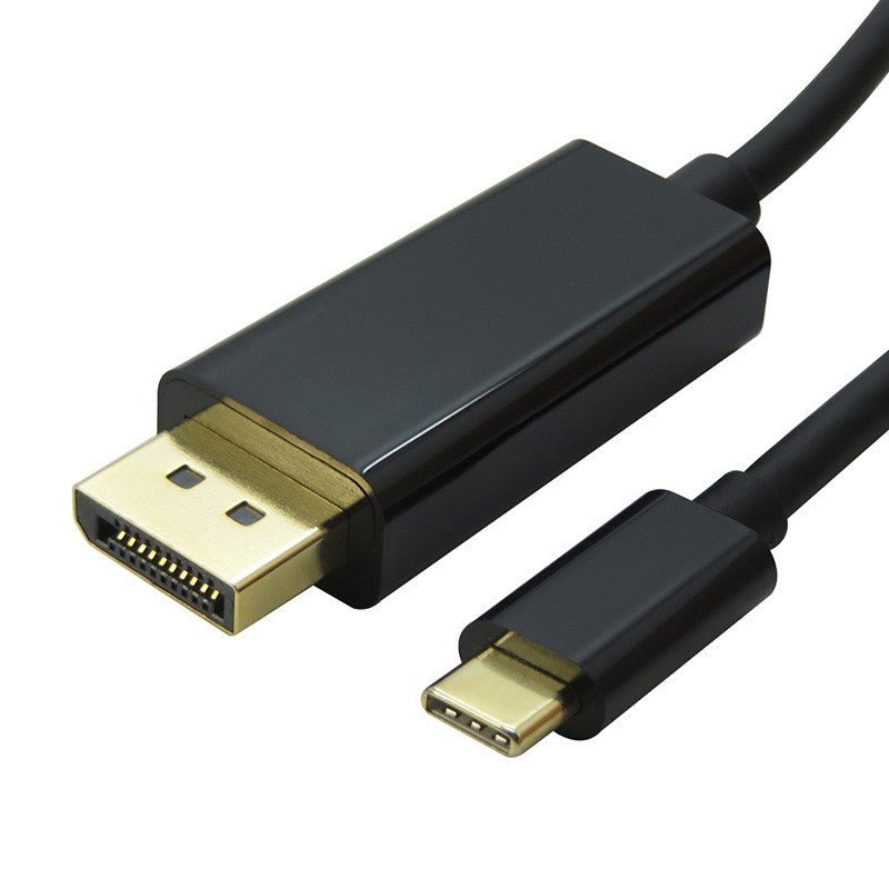 8ware 2m USB-C to DP DisplayPort Cable Adapter Male to Male iPad Pro Macbook Air Samsung Galaxy S10 MS Surface - Leader Electronics