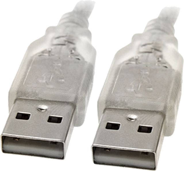 8Ware 3m USB 2.0 Cable - Type A to Type A Male to Male High Speed Data Transfer for Printer Scanner Cameras Webcam Keyboard Mouse Joystick - Leader Electronics