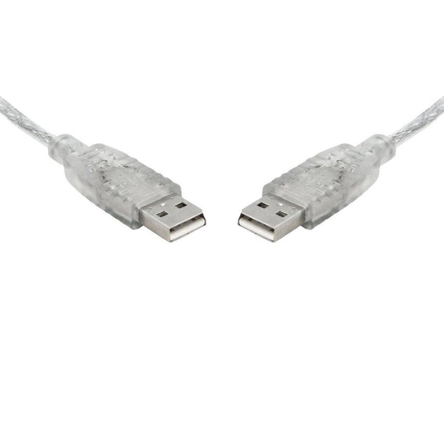 8Ware 5m USB 2.0 Cable - Type A to Type A Male to Male High Speed Data Transfer for Printer Scanner Cameras Webcam Keyboard Mouse Joystick - Leader Electronics