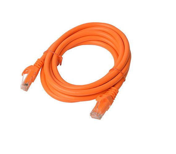 8Ware CAT6A Cable 2m - Orange Color RJ45 Ethernet Network LAN UTP Patch Cord Snagless - Leader Electronics