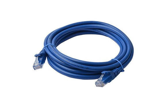 8Ware CAT6A Cable 3m - Blue Color RJ45 Ethernet Network LAN UTP Patch Cord Snagless - Leader Electronics