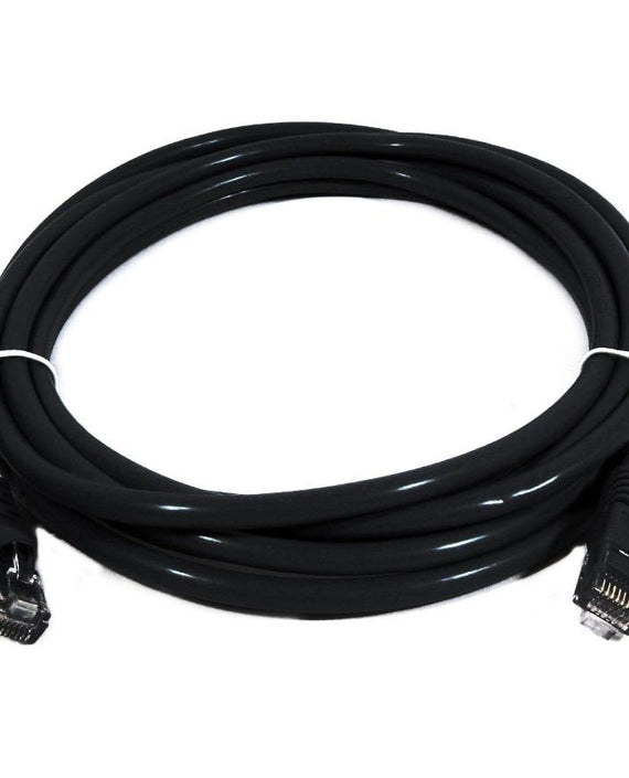 8Ware CAT6A Cable 5m - Black Color RJ45 Ethernet Network LAN UTP Patch Cord Snagless - Leader Electronics