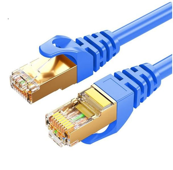 8Ware CAT7 Cable 5m - Blue Color RJ45 Ethernet Network LAN UTP Patch Cord Snagless - Leader Electronics
