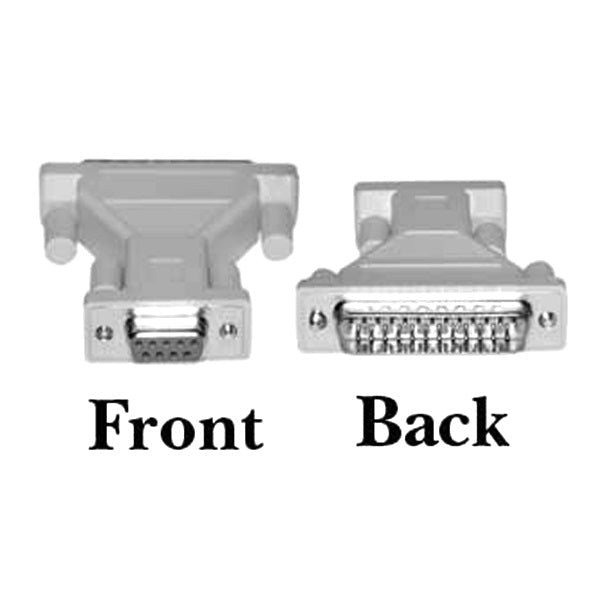 8Ware D-SUB DB 25-pin to DB 9-pin Male to Female Adapter no cable - Leader Electronics