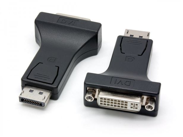 8Ware DisplayPort DP to DVI Adapter Converter 20-pin to DVI 24+1-pin Male to Female for TV PC Monitor - Leader Electronics