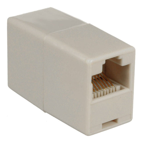 8Ware RJ45 Inline Coupler - Network Keystone Jack Socket suitable for CAT5e and CAT6 Ethernet cables - Leader Electronics