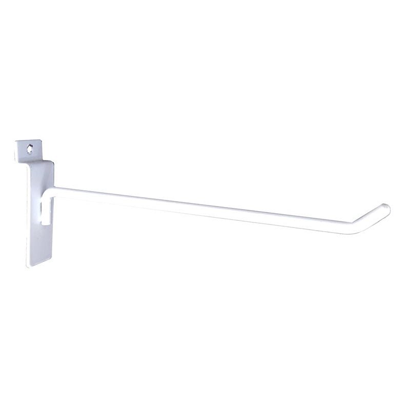 8ware Universal Hooks Peg Board for Slat Wall Grooved Panel for Retail Shop Cable Display Stand Shelf - 15cm x 3cm for 8W-DISPLAYSTAND1 - Leader Electronics