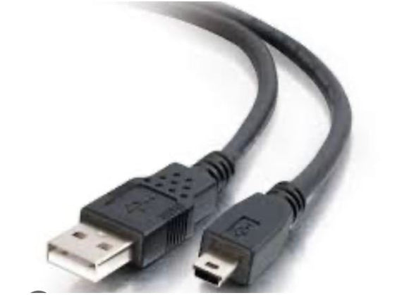 8Ware USB 2.0 Cable 1m A Male to Mini B Black (Pack of 10) - Leader Electronics