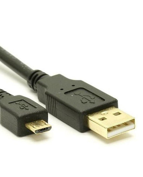 8Ware USB 2.0 Cable 3m A to Micro-USB B Male to Male Black - Leader Electronics