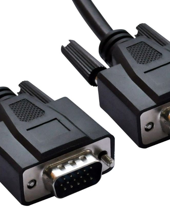 8Ware VGA Monitor Cable 2m 15pin Male to Male with Filter for Projector Laptop Computer Monitor UL Approved - Leader Electronics