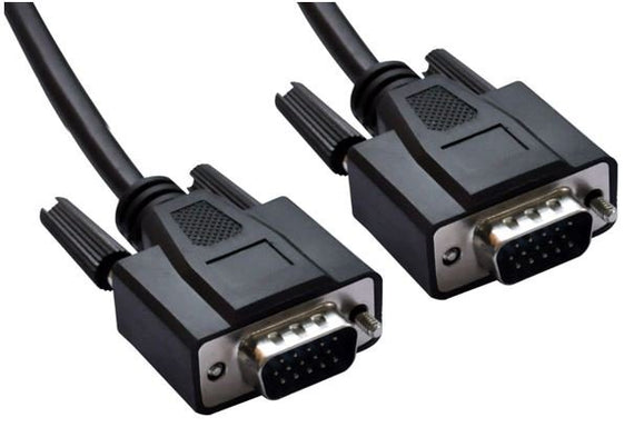 8Ware VGA Monitor Cable 2m 15pin Male to Male with Filter for Projector Laptop Computer Monitor UL Approved - Leader Electronics