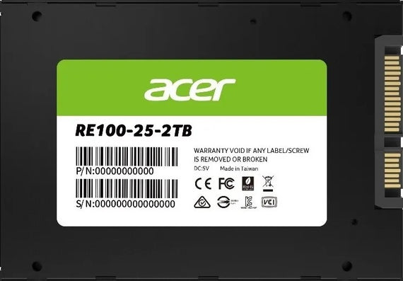 BIWIN ACER RE100-2TB 2.5″ SATA lll SSD Writing Speed 503 MB/s Reading Speed 558 MB/s BL.9BWWA.110 -5 Year Warranty Hard Disk