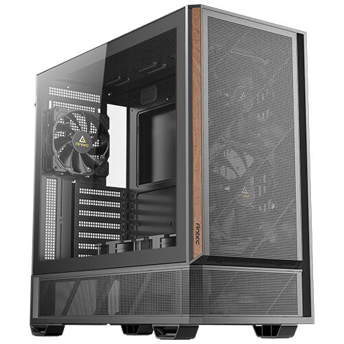 Antec P30 Air 478×222×465 mm, Steel+Plastic+Wood, ATX/mATX/ITX, 4mm TG, 2xUSB3.0, Type-C, 7 slots, 2/1×3.5'/2.5', fans 5,