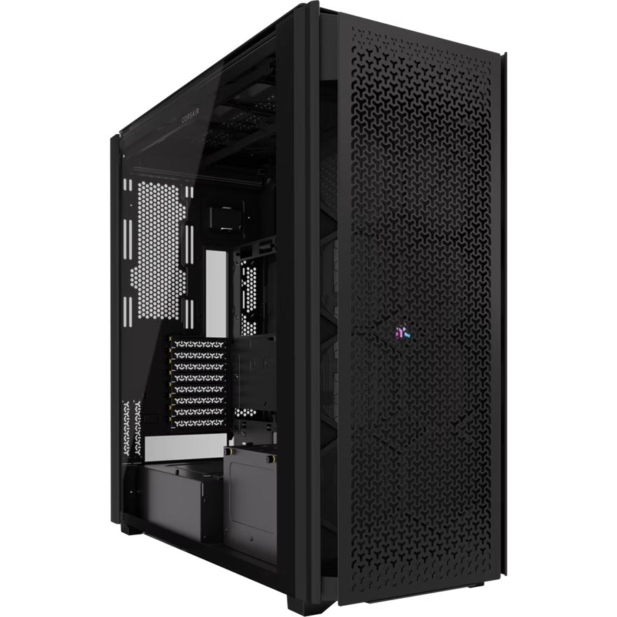 Corsair iCUE LINK 9000D RGB AIRFLOW Super Full-Tower PC Case - Black, 698×307×698mm, GPU 580mm, 6x 2.5', 5x 3.5', rad 480mm,