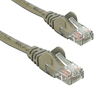 8ware CAT5e Cable 50cm / 0.5m - Grey Color Premium RJ45 Ethernet Network LAN UTP Patch Cord 26AWG CU Jacket Cables