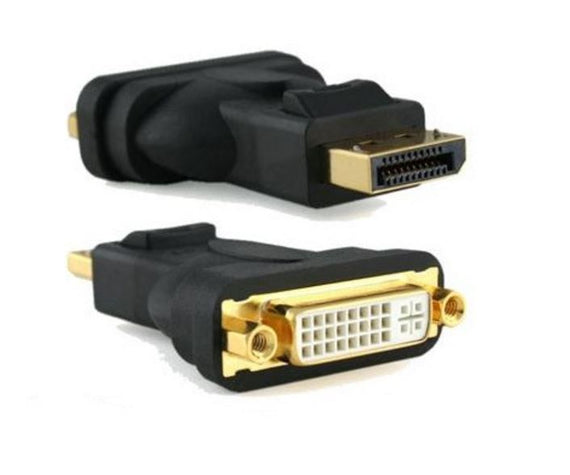 Astrotek DisplayPort DP to DVI-D Adapter Converter 20 pins Male to DVI 24+1 pins Female Cables CBAT-DPDVI-MF