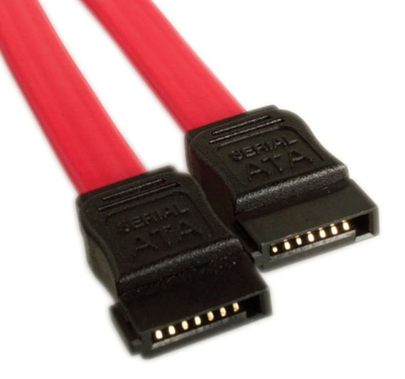 Astrotek Serial ATA SATA 2 Data Cable 50cm 7 pins to 7 pins Straight 26AWG Red ~CB8W-FC-5031 CB8W-FC-5075 Cables