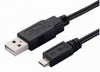 Astrotek USB to Micro USB Cable 2m - Type A Male to Micro Type B Male Black Colour RoHS Cables CBAT-USB2MICRO-AB1.8