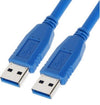 Astrotek USB 3.0 Cable 2m - Type A Male to Type A Male Blue Colour Cables CBAT-USB3-AMAM-2M