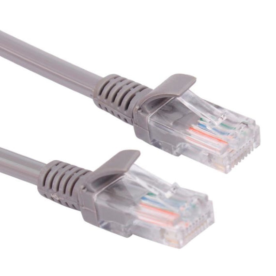Cabac Hypertec 0.5m CAT5 RJ45 LAN Ethenet Network Grey Patch Lead (LS) Cables CBNCRJ50CMGREY