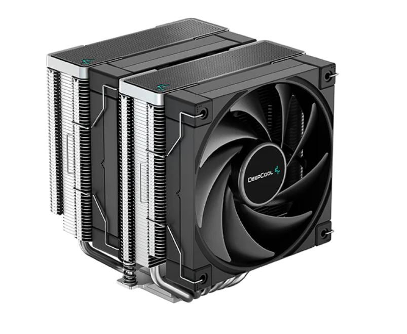 DeepCool AK620 High Performance Dual Tower CPU Cooler, 6 Copper Heat Pipes, 2x120 FDB Fans, 260W Heat Dissipation