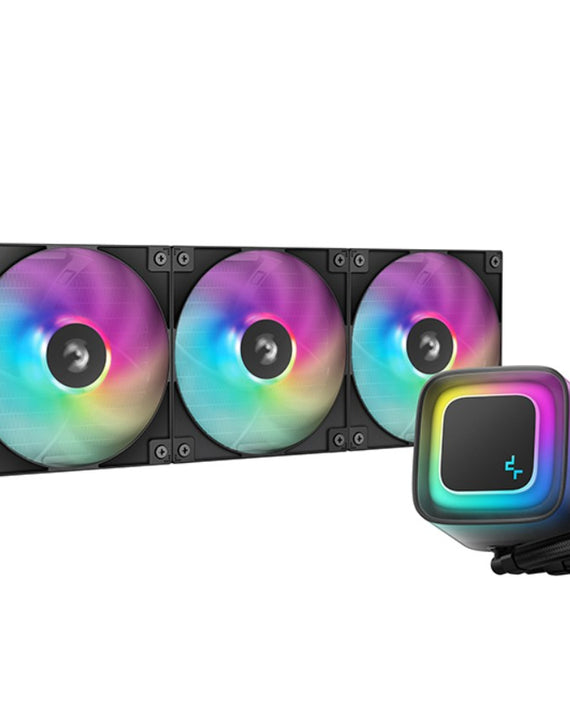 DeepCool LE360 V2 Liquid Cooler 360 mm 6th Gen Pump up to 3400 PWM, Hydro Bearing, IntelLGA1851/1700/1200/1151/1150/1155, AMDAM5/AM4