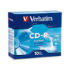 Verbatim CD-R 700MB 10Pk Slim Case 52x CDR/RW & DVDR/RW Media CMV94935