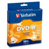 Verbatim DVD-R 4.7GB 10Pk Spindle 16x CDR/RW & DVDR/RW Media CMVD95100