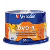 Verbatim DVD-R 4.7GB 50Pk White InkJet 16x CDR/RW & DVDR/RW Media CMVD95137