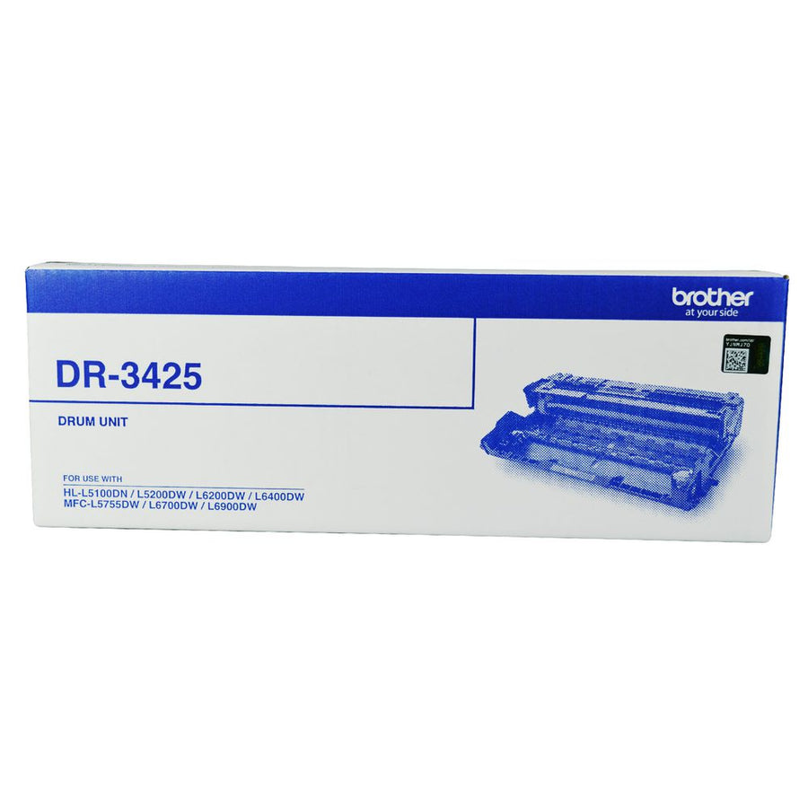Brother DR-3425 Drum Unit -To Suit HL-L5100DN/L5200DW/L6200DW/L6400DW & MFC-L5755DW/L6700DW/L6900DW Printer Consumable