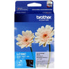 Brother LC-39C Cyan Ink Cartridge - DCP-J125/J315W/J515W MFC-J220/J265W/J410/J415W/J140W- up to 260 pages Printer Consumable