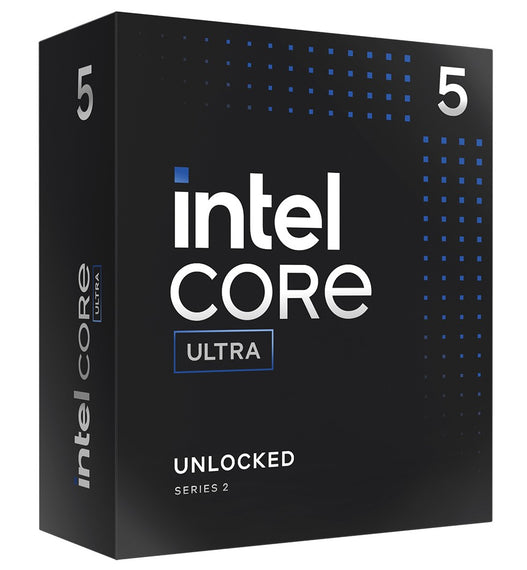 Intel Core Ultra 5 Processor 245K LGA1851 (24M Cache, Up to 5.20 GHz)(15th Gen), Integrated Graphics.  Please note: No CPU Cooler Included