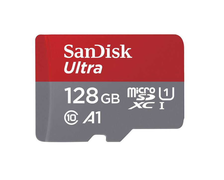 SanDisk Ultra 128GB microSD SDHC SDXC UHS-I Memory Card 140MB/s Class 10 Speed Flash Memory FMS-MSDUL-128G4