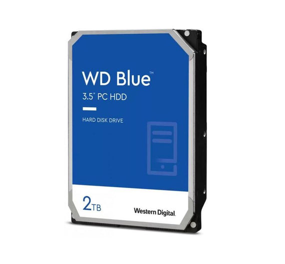 Western Digital WD Blue 2TB 3.5' HDD SATA 6Gb/s 7200RPM 256MB Cache SMR Tech 2yrs Wty Hard Disk Drives - SATA HAWD-BL35-2TB2