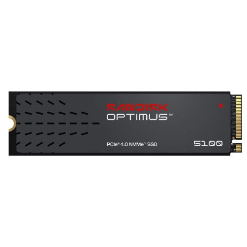 SANDISK Optimus™ 5100 PCIe® 4.0 NVMe™ SSD, 1TB, Read 7,100MB/s Write 6,700MB/s, 5 Yr Warranty Hard Disk Drives - SSD