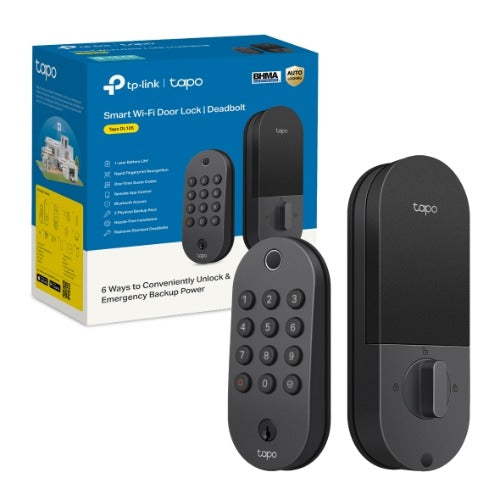 TP-Link Tapo DL105 Smart Wi-Fi Door Lock Home Automation HETL-TCDL105