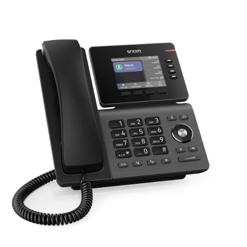 SNOM D810W IP Phone, 3.3' Colour Display, 12 SIP Accounts, HD Audio, Wi-Fi, USB & PoE, Linux VOIP Phones IPS-D810W