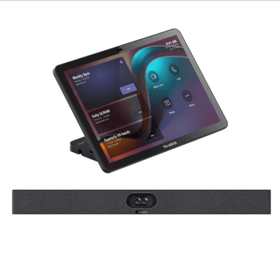 Yealink A40-031 MeetingBar Kit+Yealink MD86 MeetingDisplay Promotion,Save 40%,86' 4K Display,CTP25 Touch Panel,Wireless Casting,Android