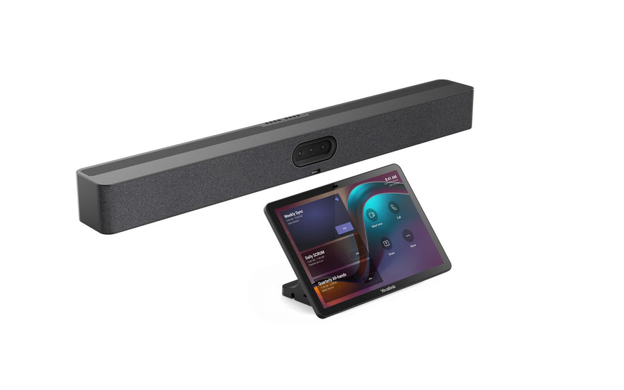 Yealink A50-031 MeetingBar Kit+Yealink MD65 MeetingDisplay Promotion,Save 53%,65' 4K Display,CTP25 Touch Panel,Wireless Casting,Android
