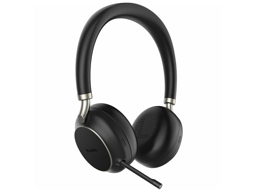 Yealink BH76-Bluetooth Stereo Headset, UC, USB-C, Microsoft Teams & UC Certified, ANC, Retractable 5 Microphone, 35 Hours Battery Life, On-ear *EOS*
