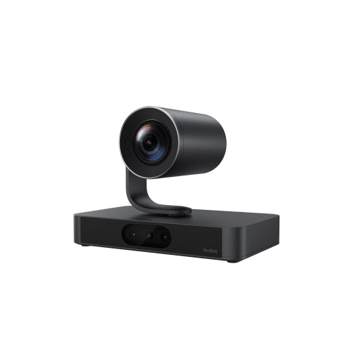 Yealink SmartVision 80 Four-Lens Camera, PTZ + 3 Lenses, 20x Optical Zoom, AI Tracking, IntelliFocus, Auto Framing, HDMI & USB, Wall/TV/Table Mount