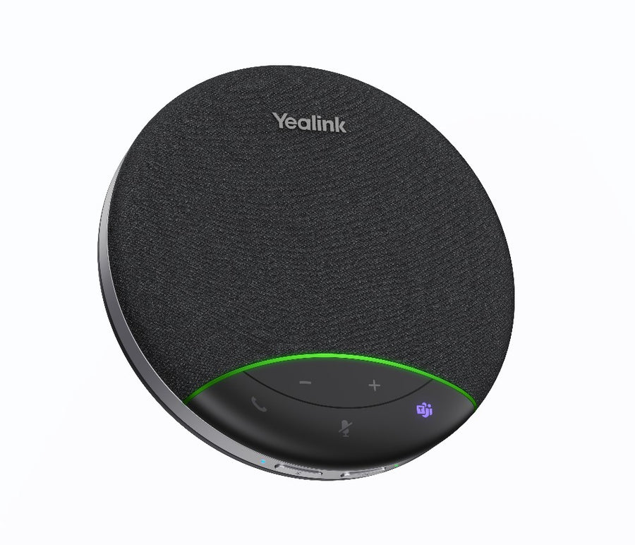 Yealink SP92 USB-C/A, AI  Noise  Cancellation, 4m  All-round Voice Pick Up, 50 mm Speaker for Brilliant Audio Quality, Full Duplex Audio & Echo, 20H