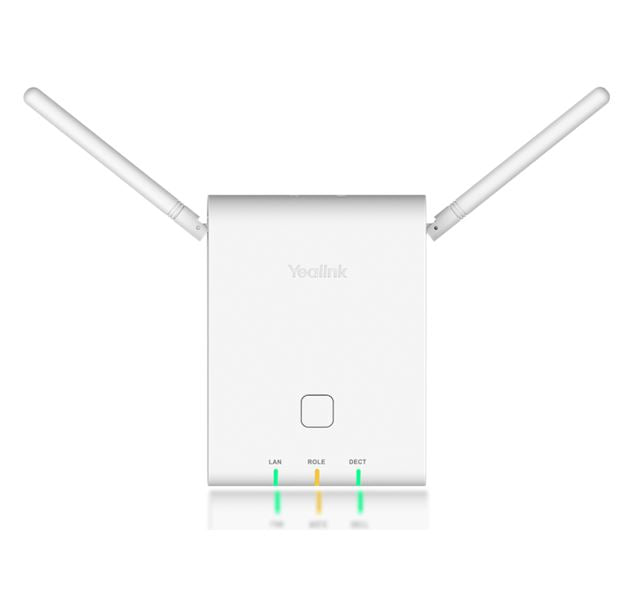 Yealink W90B Multicell DECT Base Station, support W53H,W56H,CP930W and DD Phone, PoE support, Wallmount only VOIP Phones
