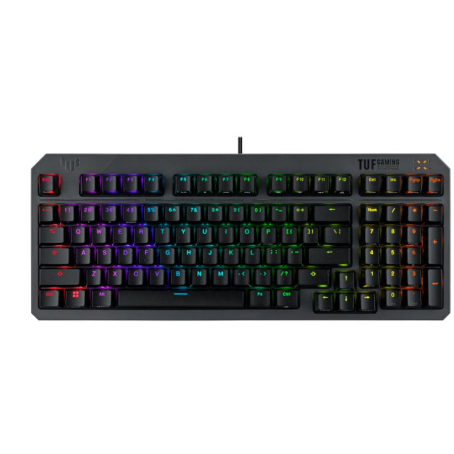 ASUS TUF Gaming K3 Gen II Optical-Mechanical RGB Keyboard, IP57 Waterproof & Dust Resistance, Compact 97-key Layout,