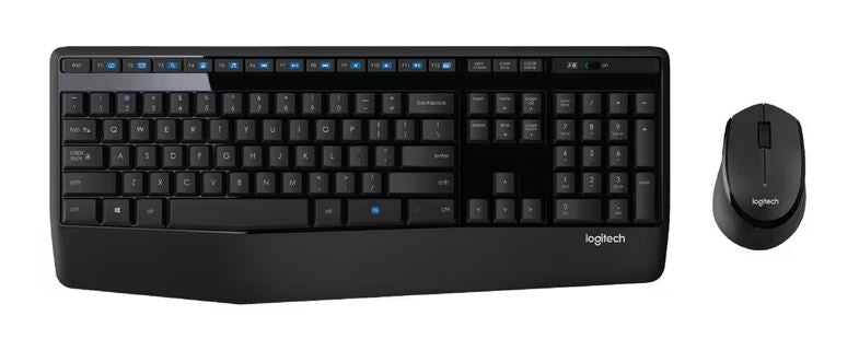Logitech MK345 Wireless Keyboard & Mouse Combo Full Size 12 Media Key Long Battery Life Comfortable (NEW!!) Keyboards