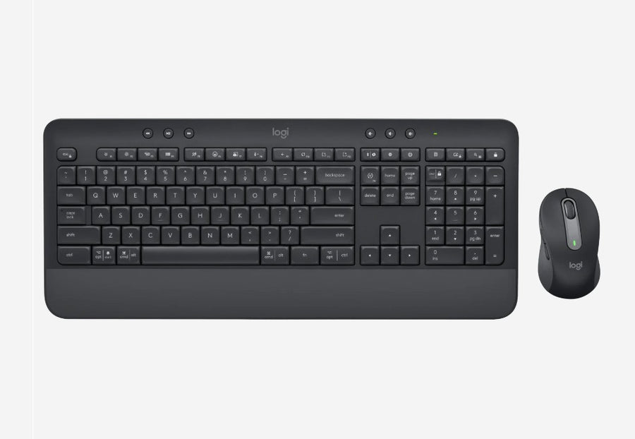 Logitech MK650 Wireless Keyboard & Mouse - Graphite for Business Keyboards KBLT-MK650
