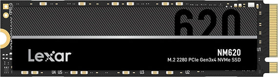 Lexar LNM620X512G-RNNNG Internal SSD 512GB M.2 2280 PCIe Gen3x4, read up to 3500MB/s, write up to 2400MB/s Hard Disk Drives